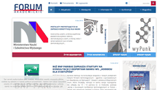 Desktop Screenshot of forumakademickie.pl